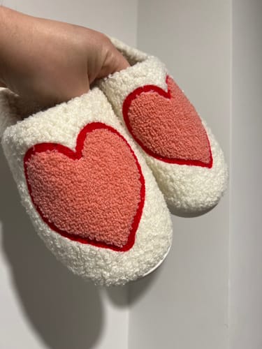 Customer photo review of Lover's Plush Slippers