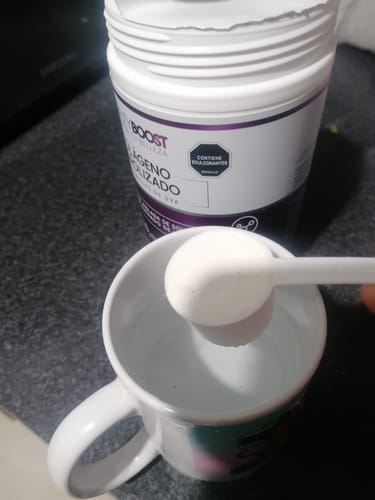 Customer photo review of COLÁGENO HIDROLIZADO CON VITAMINA C, D3, BIOTINA Y SEMILLAS DE UVA