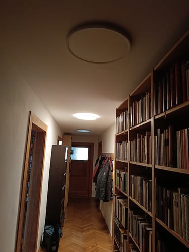 Customer photo review of Smarte Deckenleuchte Amela, 42 cm, white+ambiance