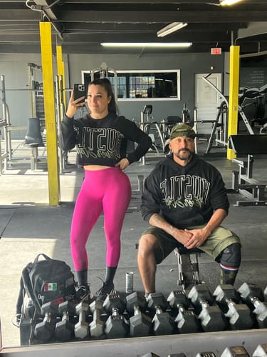 Customer photo review of Varsity Hoodie