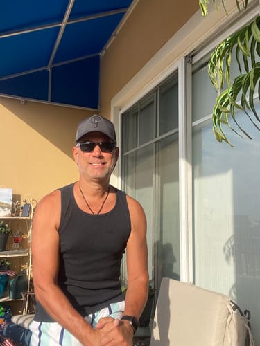 Customer photo review of Sweat Proof A-Frame Cap - Black