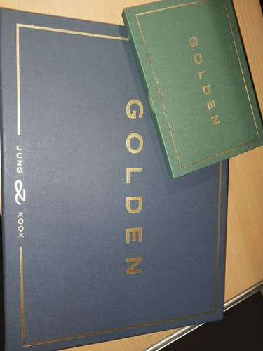 Customer photo review of BTS JUNGKOOK - GOLDEN 1ST SOLO ALBUM WEVERSE GIFT VER.