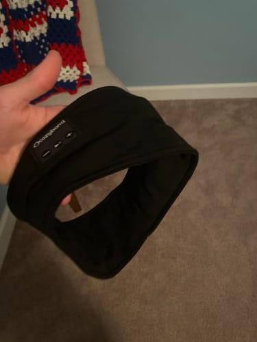 Customer photo review of CozyBand Wireless Headphones