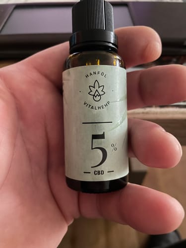 Customer photo review of CBD-Öl 5% in Bio-Hanföl