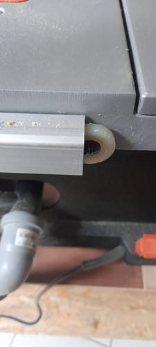 Customer photo review of Scie sur table 255mm Evolution RAGE5-S avec Lame multi-matériaux TCT