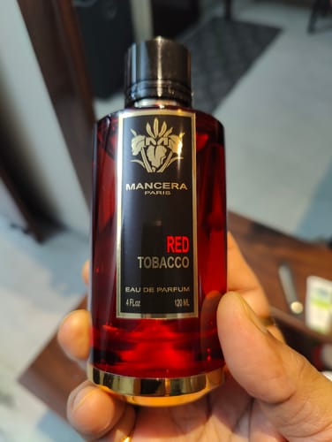 Customer photo review of Mancera Red Tobacco Eau De Parfum For Unisex