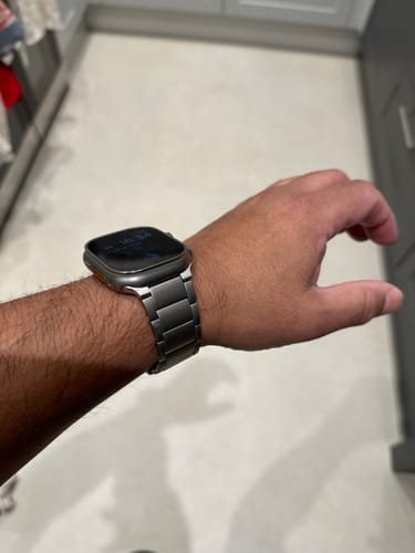 Customer photo review of Titanium Edition Link Bracelet
