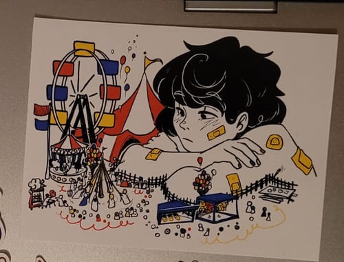 Customer photo review of Circus Daydream Mini Print 4x6 Glossy Print