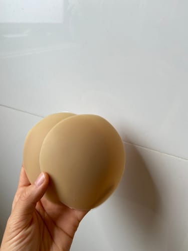 Customer photo review of Cherry Cups- Non Adhesive Nipple Covers