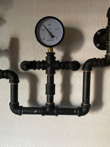 Customer photo review of Manometer 3/4 Inch