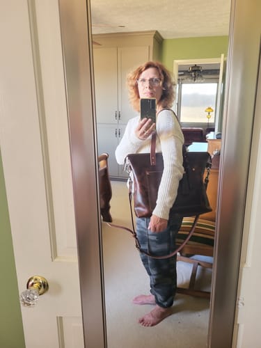 Customer photo review of Lifetime Zippered Tote