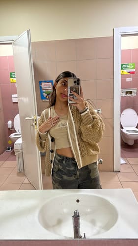 Customer photo review of Maglione Brooklyn oversize