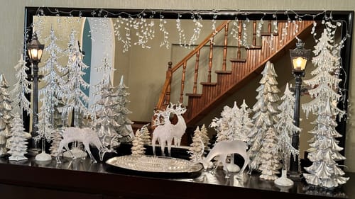 Customer photo review of Icicle Tree 25"