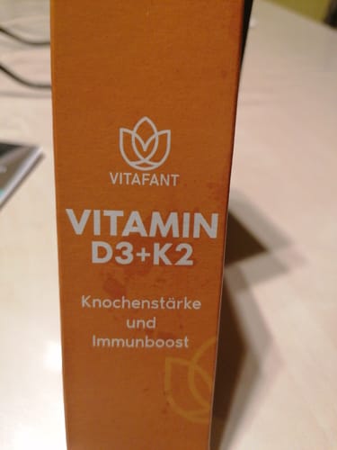 Customer photo review of Vitamin D3 + K2 50ml