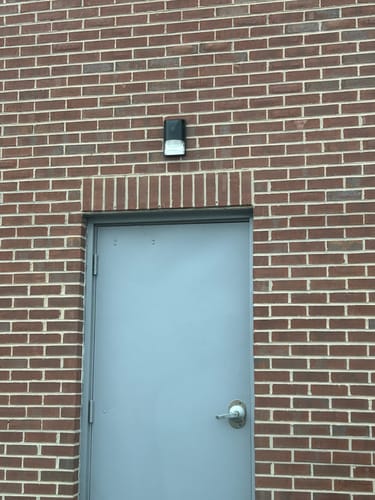Customer photo review of 20W LED Mini Wall Pack Light - Small - With Photocell - MWP4 - (UL + DLC)