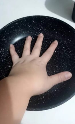 Customer photo review of TRENDING! NON STICK PAN Maifan Stone Coating