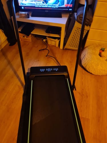 Customer photo review of Dreaver S340 Loopband - Blauw - Inklapbaar - 1-10km/u - Inclusief Beschermmat