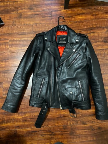 Customer photo review of Goatskin Leather Upgrade