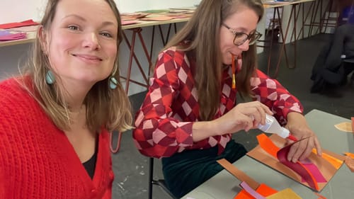 Customer photo review of Book your Collage Workshop