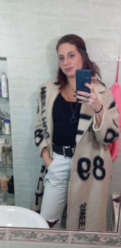 Customer photo review of Cappotto Muchhot oversize