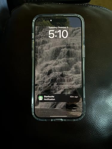 Customer photo review of UltraGlass Screen Protector for iPhone