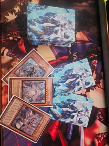 Customer photo review of Custom Card Sleeves