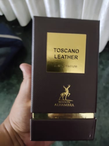 Customer photo review of Maison Alhambra Toscano Leather Eau De Parfum For Unisex