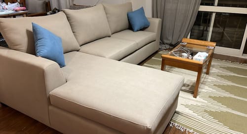 Customer photo review of ركنة خشب زان 170×260سم-SBF67