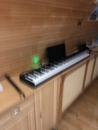 Customer photo review of Eastar EP-10 Faltbares Digitalpiano mit 88 halbgewichteten Tasten Bluetooth-Unterstützung
