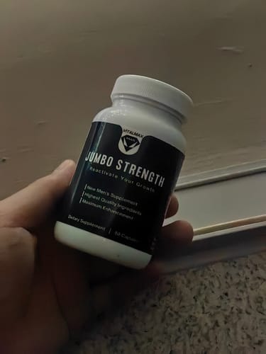 Customer photo review of VitalMax Jumbo Strength
