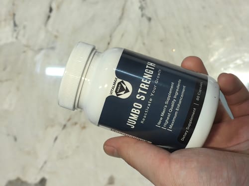 Customer photo review of VitalMax Jumbo Strength