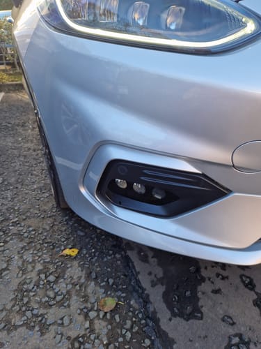 Customer photo review of Fiesta MK8 ST/ST-Line "Triple O" Style Fog Light Armour