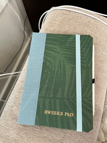 Customer photo review of Custom Book-Style iPad Case