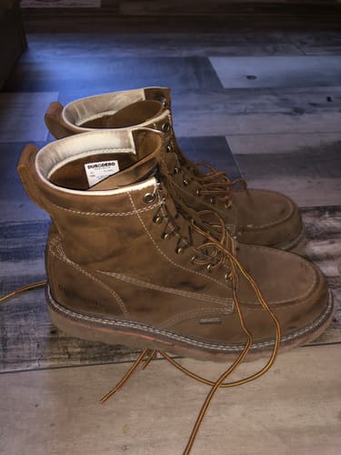Customer photo review of 6 Inch Moc Toe Boot
