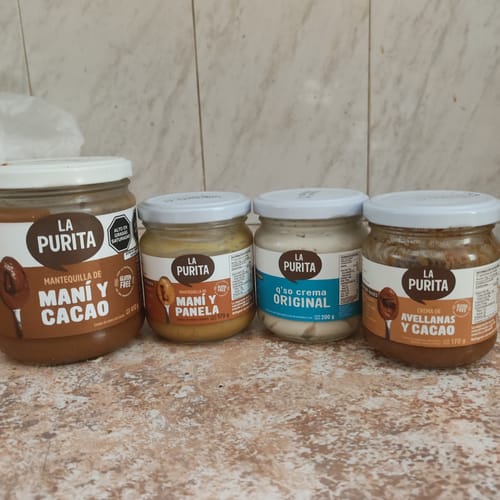 Customer photo review of Mini mantequilla de maní y panela 170 g