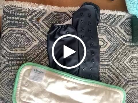 Customer video review of Play Basics Pocket Cloth Diaper with Athletic Wicking Jersey Version 2.0
