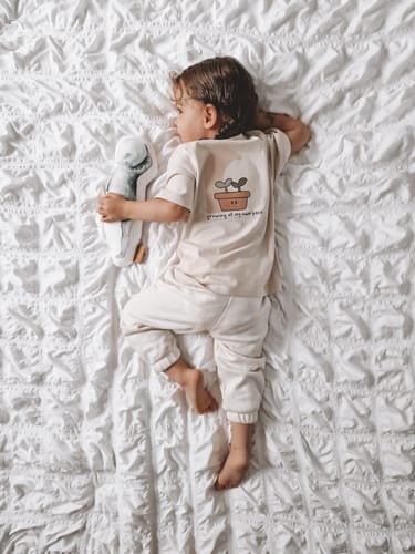 Customer photo review of Birth Pillow Watercolor Two