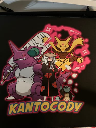 Customer photo review of Custom Size Playmat
