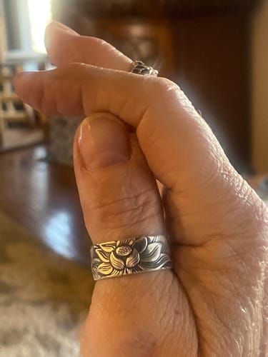 Customer photo review of Lotus Ring