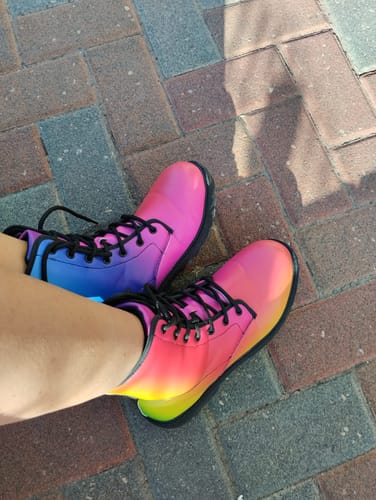 Customer photo review of Rainbow