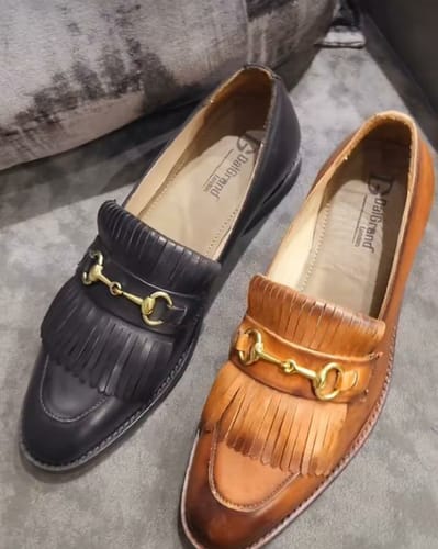 Customer photo review of Jacob Camle Suede Monk Strap Loafer
