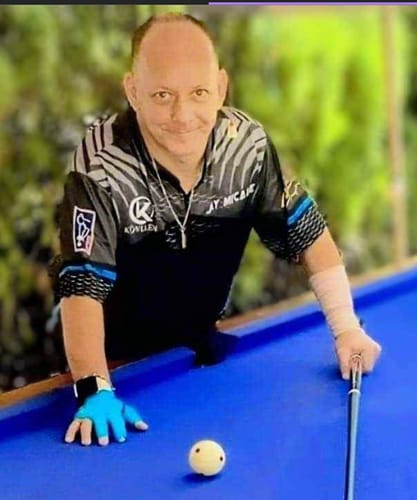 Customer photo review of Maxcorners Billiards Paint Color Style For Jay Micale