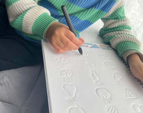 Customer photo review of 1 x Set Groove Calligraphy ™ Reusable Copybooks