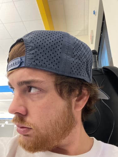 Customer photo review of Big Blue Snapback, Watersport