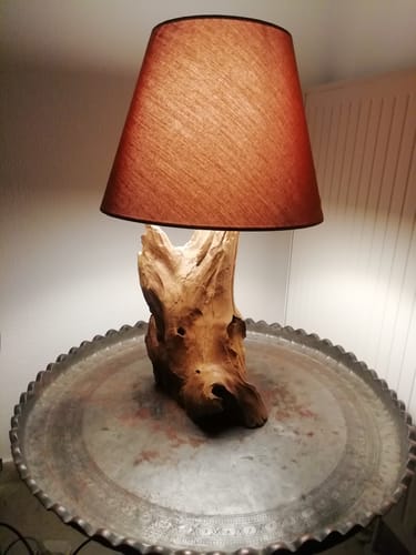 Customer photo review of Design Treibholz Wurzellampe ZOILA Höhe 65 cm