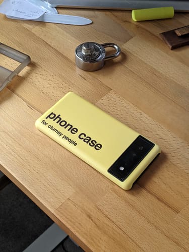 Customer photo review of Generic Canadiana Phone Case