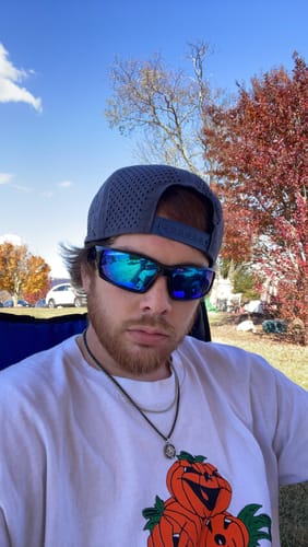 Customer photo review of Big Blue Snapback, Watersport