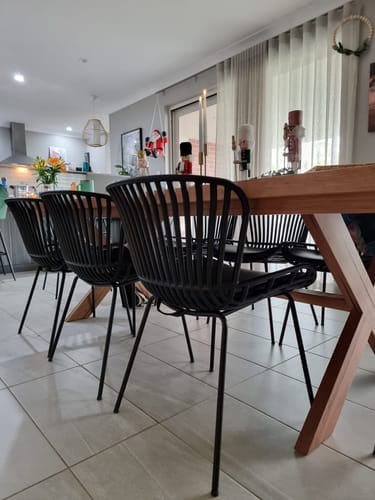 Customer photo review of Dylan Dining Chair in Black