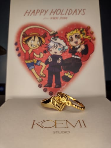 Customer photo review of Fire Fist Ace Ring