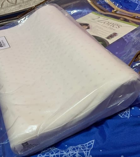 Customer photo review of Getha 2 Zone Latex Pillow